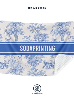 ผ้าห่มอเนกประสงค์ ใส่ชื่อได้ รหัส BKA00025 #SOdAblanket #SodAhome