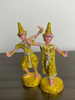 ตุ๊กตาโรงละคร นางรำ ตุ๊กตาตั้งศาลพระภูมิ