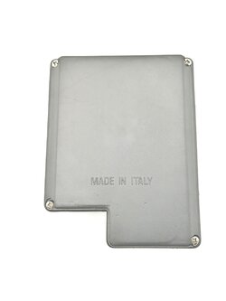 *เลิกจำหน่าย* ฝาครอบสายไฟ คอนเดนเซอร์ มอเตอร์ (พลาสติก) #482