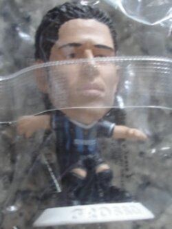 ตุ๊กตาโมเดลนักฟุตบอล ฟ.กรอสโซ่ สโมสรอินเตอร์ มิลาน โครินเธียน ไมโครสตาร์ - Series 15/2006 White Base - MC9823 ใหม่ / F.GROSSO INTER MILAN Football Club Corinthian MicroStars Football Figure - Series 15/2006 Gold Base - MC9564 NEW