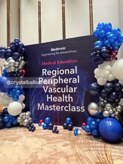 Organic Backdrop (ราคาไม่รวมฉาก) ลูกโป่งออแกรนิค 6 เมตร พร้อมตกแต่ง สามารถเปลี่ยนสีลูกโป่ง/เปลี่ยนสี-ม่านฟอยล์/เปลี่ยนฟอยล์ตกแต่งได้