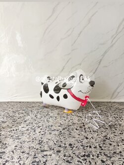 ลูกโป่ง วันเกิดเด็ก ฟอยล์สุนัข ลากจูง 1 ชิ้น พร้อมตกแต่ง สามารถเปลี่ยนฟอยล์ตกแต่งได้