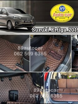 พรมปูพื้นรถยนต์ Suzuki Ertiga 2019-2021 เข้ารูป เต็มคัน