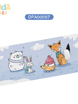 แผ่นรองเมาส์ Mouse Pad ลาย Winter #ใส่ชื่อได้ รหัส DPA00057 ⛄️❄️#Winter #SOdAbaby