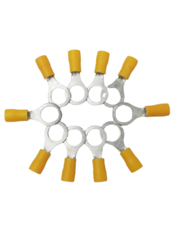 หางปลากลม มีปลอกหุ้ม RV 5.5-10(ห่อ=10ตัว)
