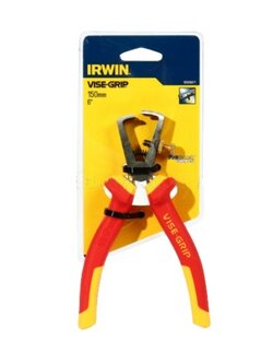 คีมปอกสายไฟ VISE GRIP หุ้มฉนวน 6 นิ้ว IRWIN เออร์วิ่น Pn.I081-10505871 ##