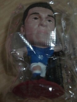 ตุ๊กตาโมเดลนักฟุตบอล ค.วิเอรี่ ทีมชาติอิตาลี โครินเธียน ไมโครสตาร์ - Series 4/2001 Red Base - MC504 ใหม่ / C.VIERI ITALY National Football Team Corinthian MicroStars Football Figure - Series 4/2001 Red Base - MC504 NEW