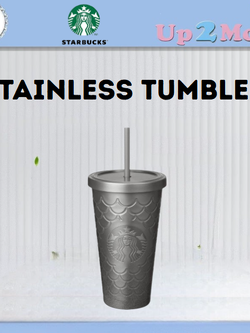 ขวดน้ำพร้อมหลอด Starbucks Siren Tail Stainless Tumbler