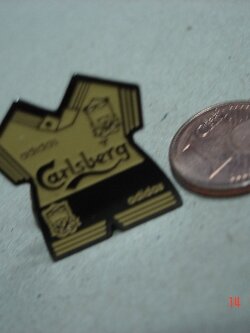 เข็มกลัด ฟุตบอล สโมสรลิเวอร์พูล - AWAY KIT 1994/96 ใหม่ / LIVERPOOL Football Club Pin - AWAY KIT 1994/96 NEW