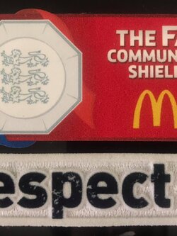 อาร์มสัญลักษณ์ฟุตบอล การแข่งขันฟุตบอลคอมมูนิตี้ ชิลด์ - COMMUNITY SHIELD 2016 PLAYER SIZE ใหม่ / COMMUNITY SHIELD National Football Tournament PLAYER SIZE Football Patch/Badge - COMMUNITY SHIELD 2016 NEW