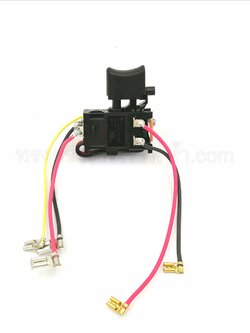 สวิทช์ สว่านกระแทกไร้สาย Makita HP347D, HP457D, HP488D, DF457D, DF457DWE Pn.638887-6 (แท้) ##(**)