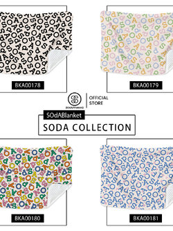 ผ้าห่มอเนกประสงค์ SOdA Collection รหัส BKA00178-BKA00184 #SOdAblanket #SOdAhome