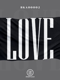 ผ้าห่มอเนกประสงค์ พิมพ์ลาย LOVE II รหัส BKA00002 #SOdAblanket #SodAhome