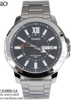 CASIO MTP-X100D-1A