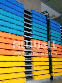 อัฒจันทร์พับเก็บได้ ออกแบบตามพื้นที่หน้างาน