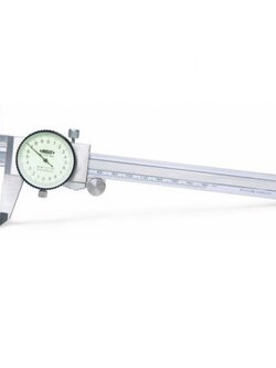 เวอร์เนียร์ไดอัลแบบเข็ม อินไซส์ (INSIZE) รุ่น 1312-200A ขนาด 8 นิ้ว (แท้) ##