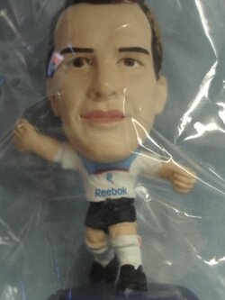 ตุ๊กตาโมเดลนักฟุตบอล ค.เดวี่ส์ สโมสรโบลตัน วันเดอเรอร์ส โครินเธียน ไมโครสตาร์ - EPL 08/09 Series 17/2008 Blue Base - MC11673 ใหม่ / K.DAVIES BOLTON WANDERERS Football Club Corinthian MicroStars Football Figure - EPL 08/09 Series 17/2008 Blue Base - MC1167