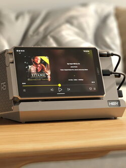 Hiby CR08 แท่นวางเครื่องเล่นเสียงดิจิตอลไฮไฟ