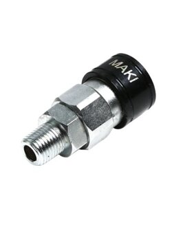 ข้อต่อตัวเมียเกลียวนอก ปั๊มลม MAKI มากิ TSM-20(5/16") Pn.KT-X011-0070 ##