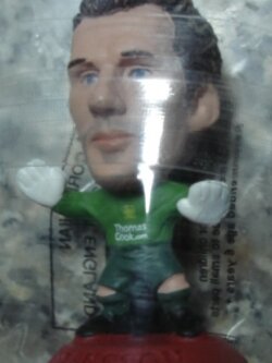 ตุ๊กตาโมเดลนักฟุตบอล อ.อิแซกส์ซั่น สโมสรแมนเชสเตอร์ ซิตี้ โครินเธียน ไมโครสตาร์ - EPL 07/08 Series 16/2007 Red Base - MC11036 ใหม่ / A.ISAKSSON MANCHESTER CITY Football Club Corinthian MicroStars Football Figure - EPL 07/08 Series 16/2007 Red Base - MC110