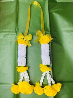 พวงมาลัย ดอกรัก และ ดอกดาวเรือง RKL0002