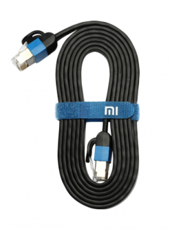 ขาย Xiaomi Ethernet Cable สายเคเบิ้ล Cat 6 RJ45 1000Mbps สายแบนเกรดพรีเมี่ยม ยาว 0.5M