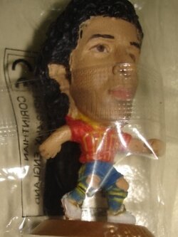 ตุ๊กตาโมเดลนักฟุตบอล ราอูล ทีมชาติสเปน โครินเธียน ไมโครสตาร์ - Membership 2006 Gold Base - MC6190 ใหม่ / RAUL SPAIN National Football Team Corinthian MicroStars Football Figure - Membership 2006 Gold Base - MC6190 NEW