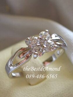 BR050RD+++แหวนดอกไม้+++เรียบ หรู ดูดี น่ารักมากๆๆ โดดเด่นกับดอกไม้ ใส่แล้วแอบหวานนิดๆๆ มีต่างหูเข้าชุดด้วยนะคะ