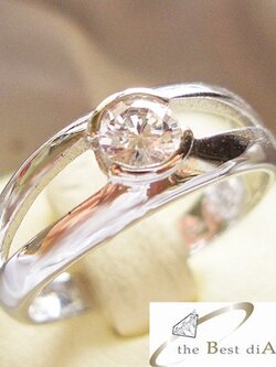 BR021RD แหวนน่ารักๆ ใส่เป็นแหวนคู่รักได้ เพชรCZ ขนาด 40 ตัง วิ๊งๆเล่นไฟ ใส่ติดนิ้วได้ทุกโอกาสไม่เวอร์ ใส่ไปเรียน ทำงานได้สบาย