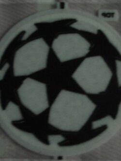 อาร์มสัญลักษณ์ฟุตบอล การแข่งขันฟุตบอลยูฟ่า แชมป์เปี้ยนส์ ลีก - UCL STARBALL 2008/11 PLAYER SIZE ใหม่ / UEFA CHAMPIONS LEAGUE International Football Club Tournament PLAYER SIZE Football Patch/Badge - UCL STARBALL 2008/11 NEW