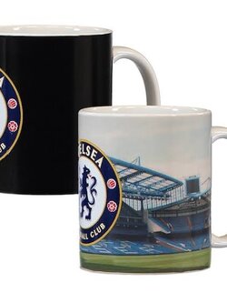 ถ้วยกาแฟ ฟุตบอล สโมสรเชลซี - COLOUR STADIUM MUG ใหม่ / CHELSEA Football Club Mug - COLOUR STADIUM MUG NEW