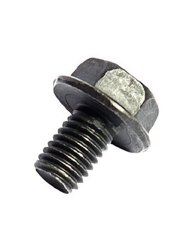 HEX.FLANGE HEAD BOLT แท่นตัดองศา Makita มากีต้า LS1030 [#50], LS1040 [#43], LS1216 [#62] Pn.265324-3 (แท้) ##