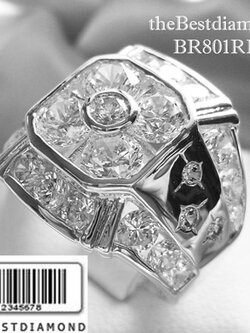 BR801RD****แหวนชายแบบหรูหรามากกกกก ทันสมัย ดูมีเงิน hiso สุดๆ แหวนหน้ากว้าง ใส่แล้วเต็มนิ้ว เหมือนของแท้สุดๆๆ