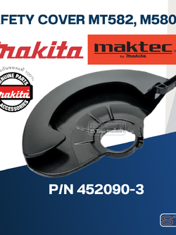 SAFETY COVER เลื่อยวงเดือน Makita มากีต้า รุ่น MT582, M5802 [#5] Pn.452090-3 (แท้) ##(*)