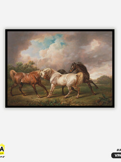 ภาพตกแต่งบ้านสำเร็จรูป Horses Of Luck VPA00034 #SOdAcollection #ภาพตกแต่งบ้านสไตล์สัตว์ #สัตว์ #สัตว์เลี้ยง #ANIMAL