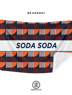 ผ้าห่มอเนกประสงค์ #Geo ใส่ชื่อได้ รหัส BKA00067 #SOdAblanket #SodAhome