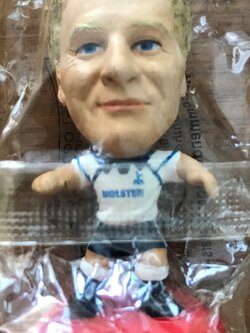 ตุ๊กตาโมเดลนักฟุตบอล ท.เชอร์วู้ด สโมสรท็อตแน่ม ฮ็อทสเปอร์ โครินเธียน ไมโครสตาร์ - Series 1/2001 Red Base - MC055 ใหม่ / T.SHERWOOD TOTTENHAM HOTSPUR Football Club Corinthian MicroStars Football Figure - Series 1/2001 Red Base - MC055 NEW