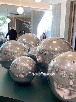 ลูกโป่งเปิดงาน ฟอยล์กลม ขนาด 32" 5 ลูก แบบลม,ฟอยล์กลม ขนาด 50" 5 ลูก แบบลม พร้อมตกแต่ง ฟอยล์กลม ขนาด 60" 3 ลูก สามารถเปลี่ยนสีลูกโป่งได้