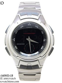 CASIO AQ-160WD-1B
