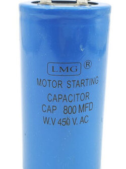 คาปาซิเตอร์ 800uf 450v.(กลม-น็อต) Start