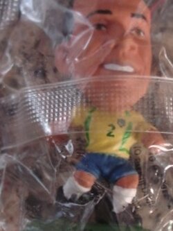 ตุ๊กตาโมเดลนักฟุตบอล คาฟู ทีมชาติบราซิล โครินเธียน ไมโครสตาร์ - Series 4/2001 Green Base - MC916 ใหม่ / CAFU BRAZIL National Football Team Corinthian MicroStars Football Figure - Series 4/2001 Green Base - MC916 NEW