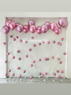 ลูกโป่ง วันเกิด ลูกโป่งฟองอากาศ ประดับภายในงาน 15 เส้น พร้อมตกแต่ง สามารถเปลี่ยนสีลูกโป่งได้