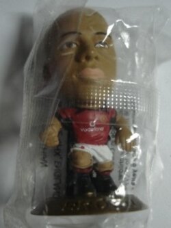 ตุ๊กตาโมเดลนักฟุตบอล ว.บราวน์ สโมสรแมนเชสเตอร์ ยูไนเต็ด โครินเธียน ไมโครสตาร์ - Series 7/2003 Gold Base - MC1683 ใหม่ / W.BROWN MANCHESTER UNITED Football Club Corinthian MicroStars Football Figure - Series 7/2003 Gold Base - MC1683 NEW