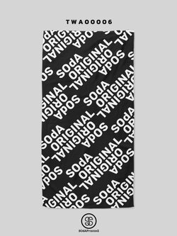 ผ้าเช็ดตัว SOdA รหัส TWA00006 #SOdAtowel #SodAhome #ผ้าขนหนู #ผ้าเช็ดตัว #towel #SOdAoriginal