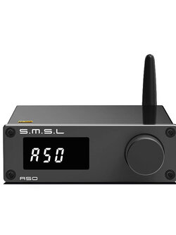 ขาย SMSL A50 Power Amplifier ชิป Texas Instruments TPA3116 รองรับ Bluetooth5.0 ประกันศูนย์ไทย