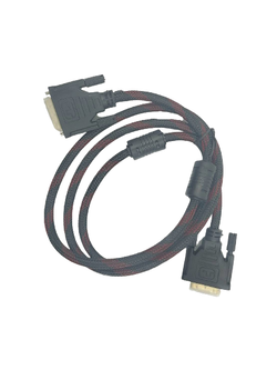 *เลิกจำหน่าย* สาย DVI to DVI 24+1 ความยาว1.5เมตร สายถักคุณภาพอย่างดี