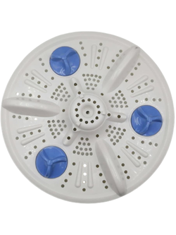 ใบพัดเครื่องซักผ้า ชาร์ป-ไฮเออร์ (34cm.) รูแกน11ฟัน (รุ่นใบพัด)