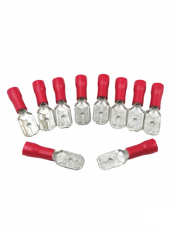 หางปลา ตัวผู้ มีปลอกหุ้ม MDD 1.25-250 (ห่อ=10ตัว)