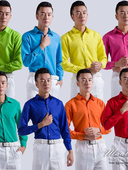 พร้อมเช่า เสื้อเชิ้ต แขนยาว หลากสี