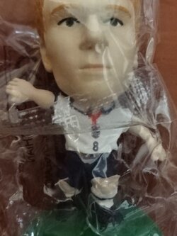 ตุ๊กตาโมเดลนักฟุตบอล พ.สโคลส์ ทีมชาติอังกฤษ โครินเธียน ไมโครสตาร์ - Series 9/2004 Green Base - MC2284 ใหม่ / P.SCHOLES ENGLAND National Football Team Corinthian MicroStars Football Figure - Series 9/2004 Green Base - MC2284 NEW